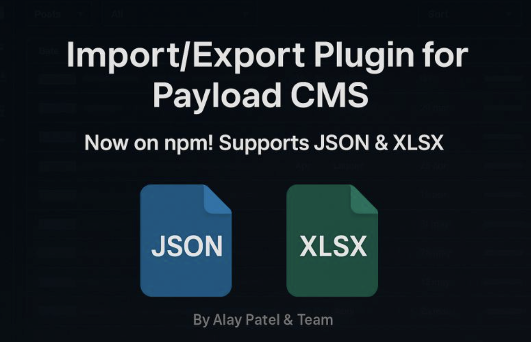 Import Export Plugin